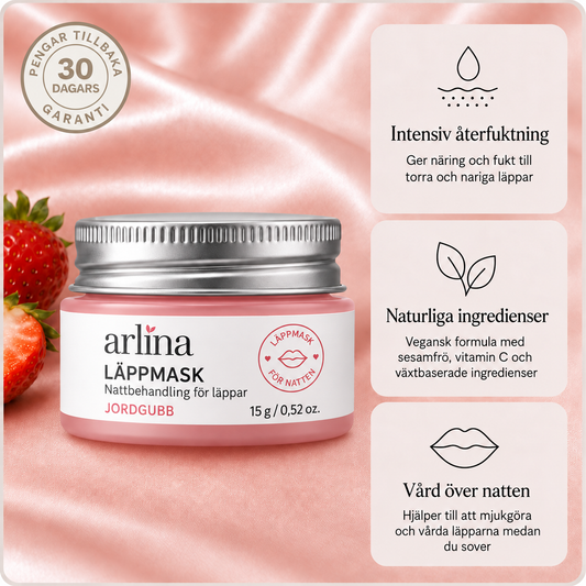 Läppmask med kollagen