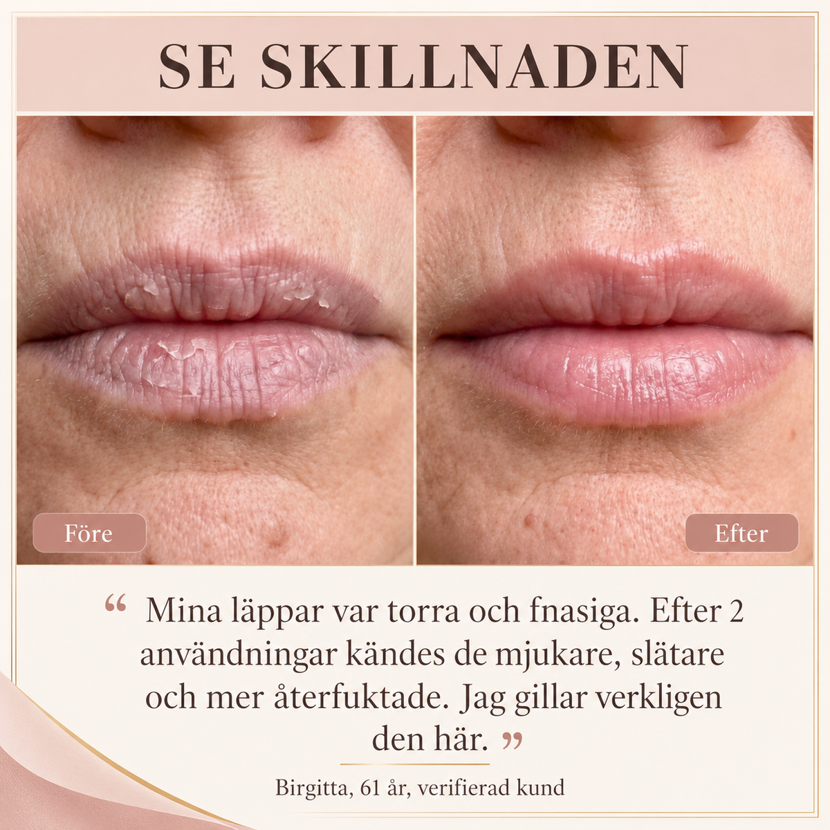 Läppskrubb Jordgubb